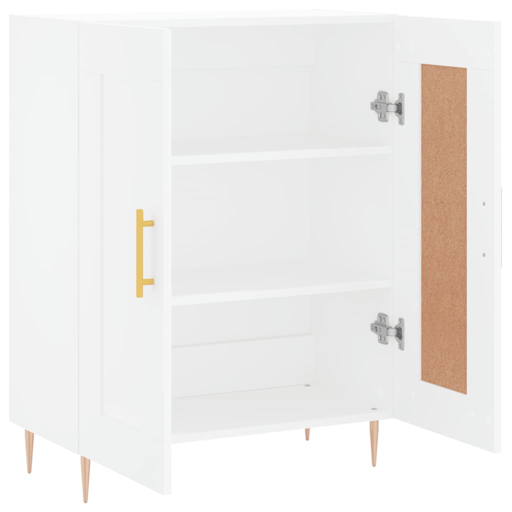 Komoda bijela 69,5x34x90 cm od konstruiranog drva