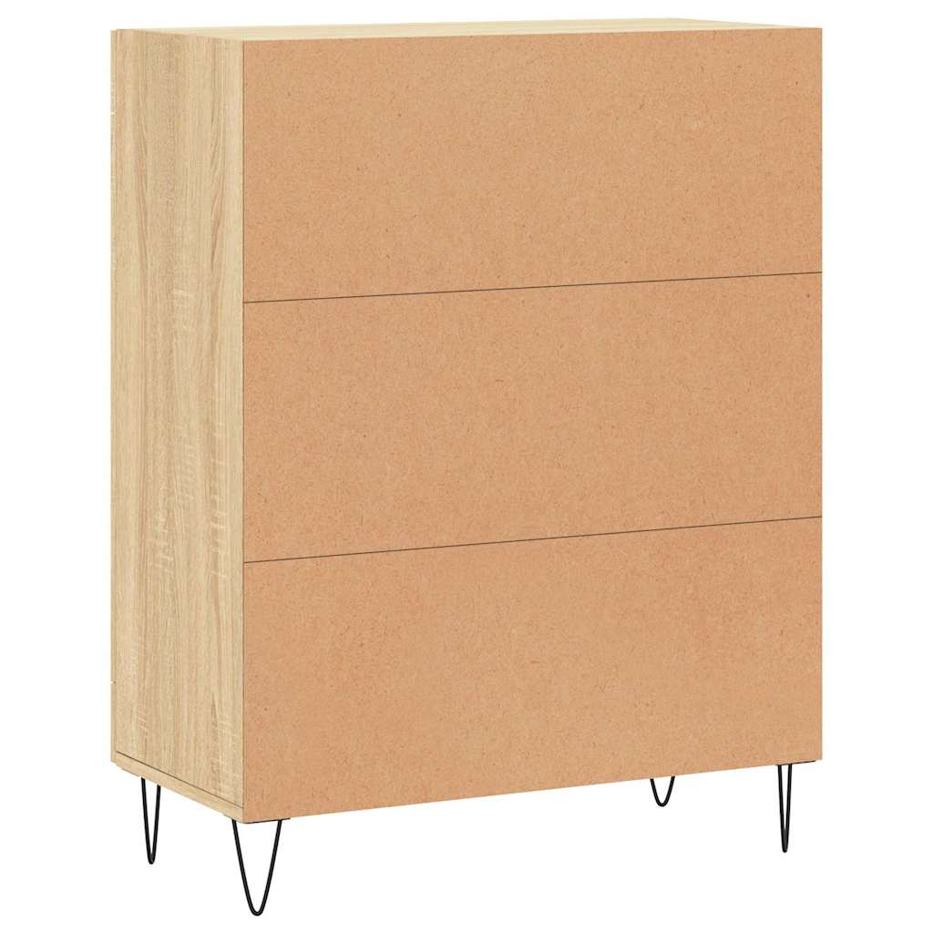 Komoda boja hrasta sonome 69,5x34x90 cm od konstruiranog drva