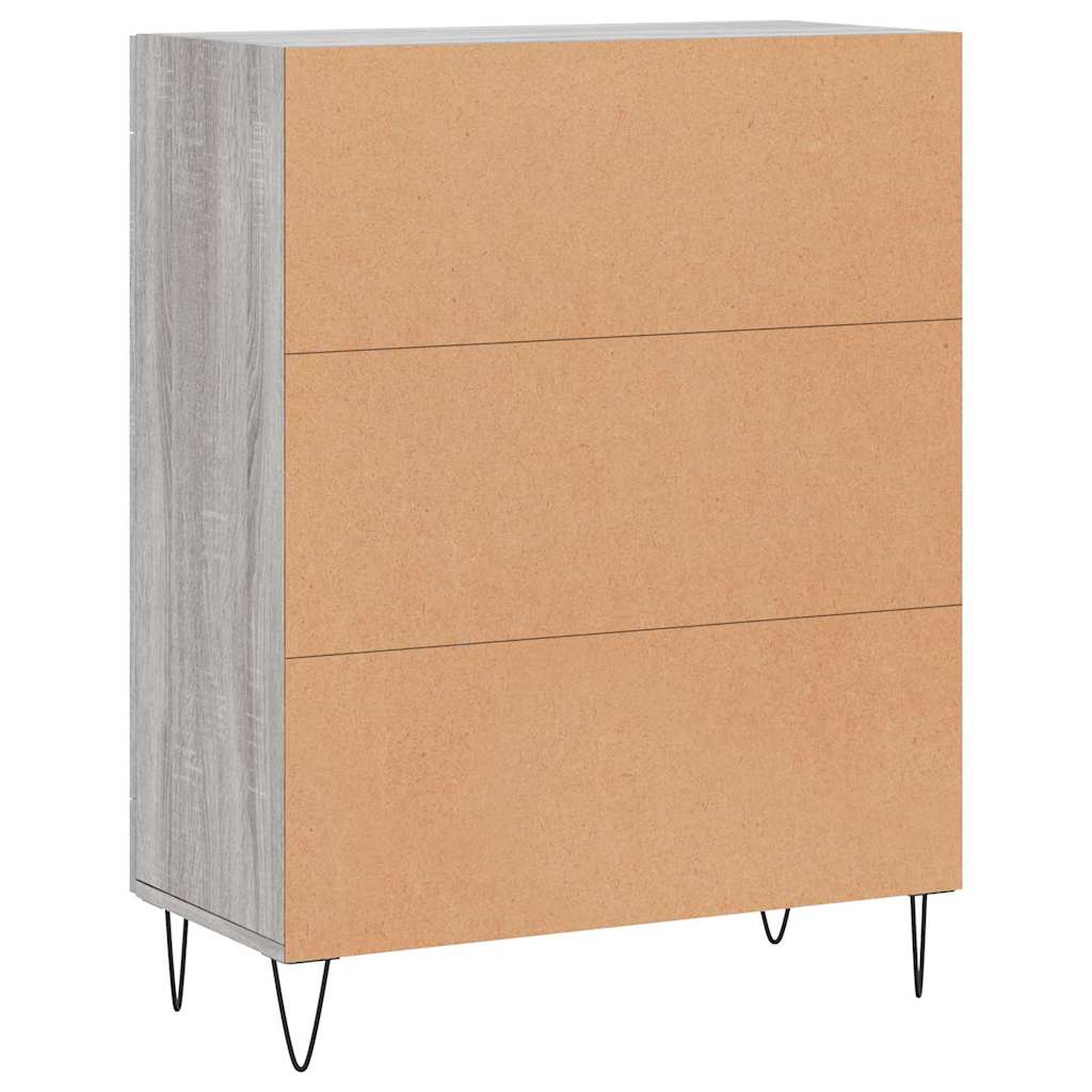 Komoda boja hrasta sonome 69,5 x 34 x 90 cm konstruirano drvo