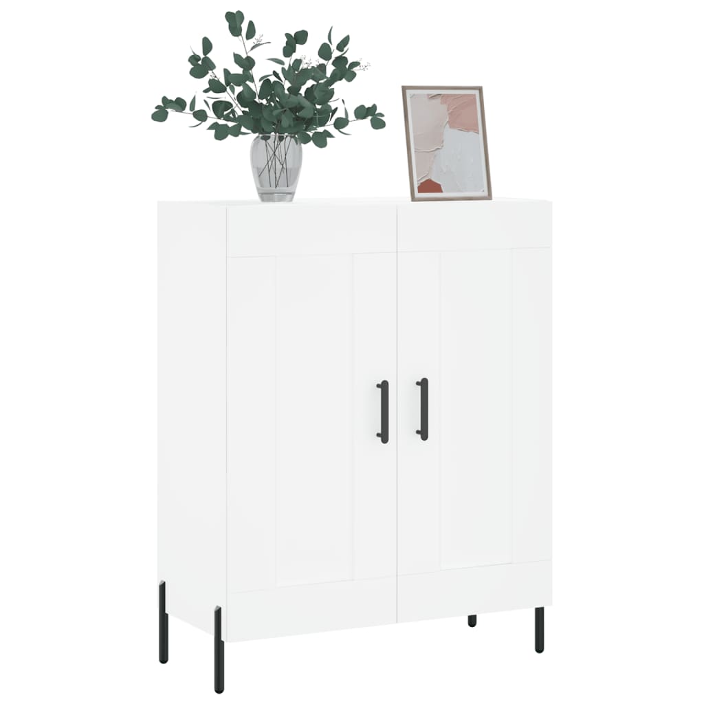 Komoda bijela 69,5x34x90 cm od konstruiranog drva
