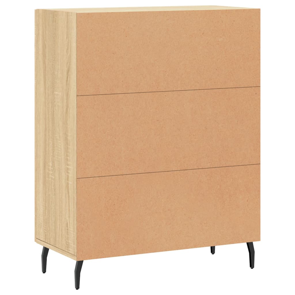Komoda boja hrasta sonome 69,5x34x90 cm od konstruiranog drva