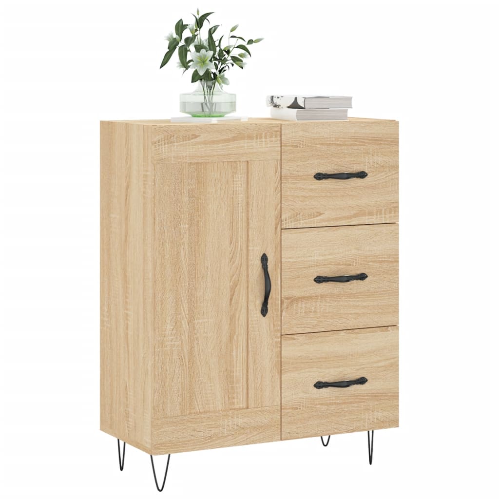 Komoda boja hrasta sonome 69,5x34x90 cm od konstruiranog drva
