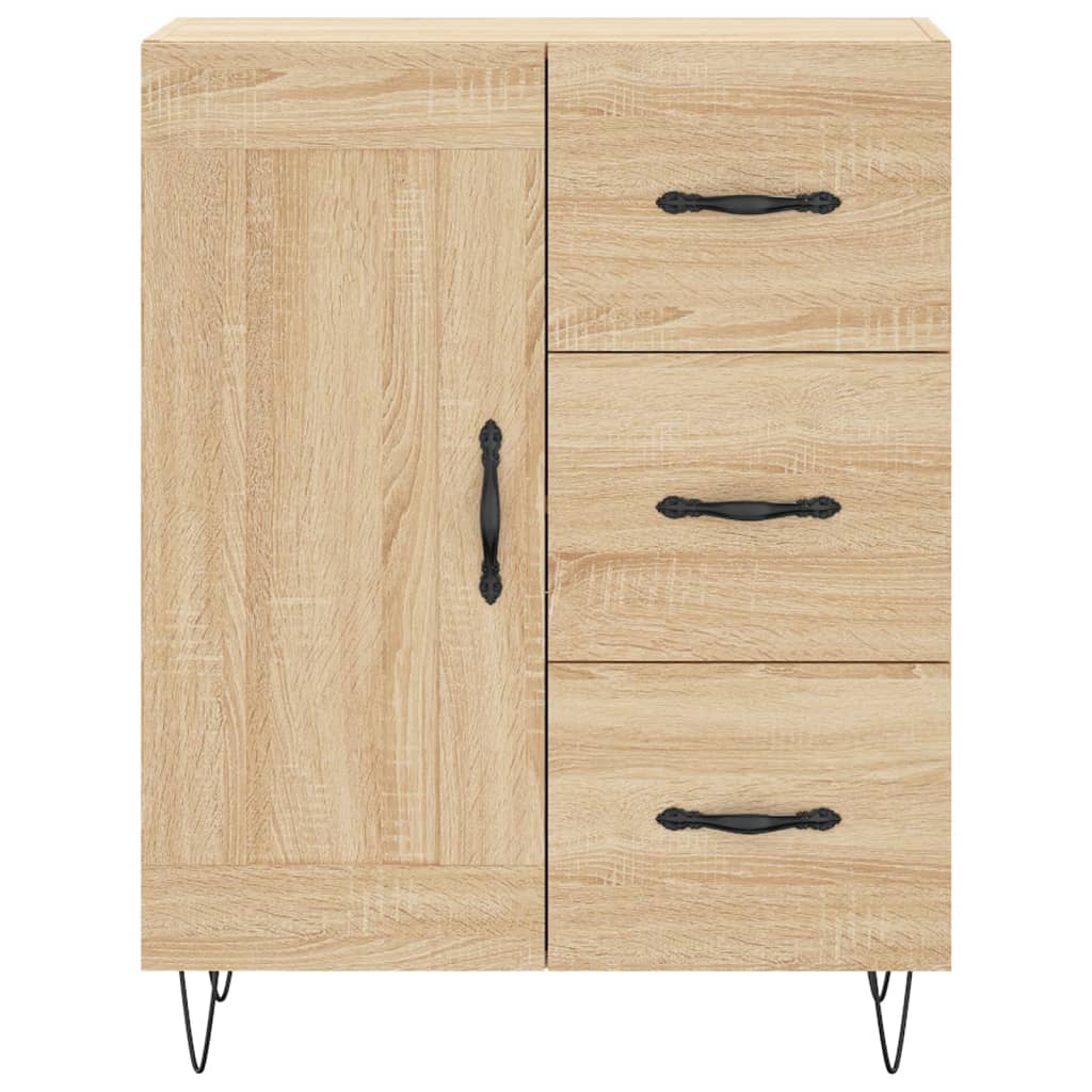 Komoda boja hrasta sonome 69,5x34x90 cm od konstruiranog drva
