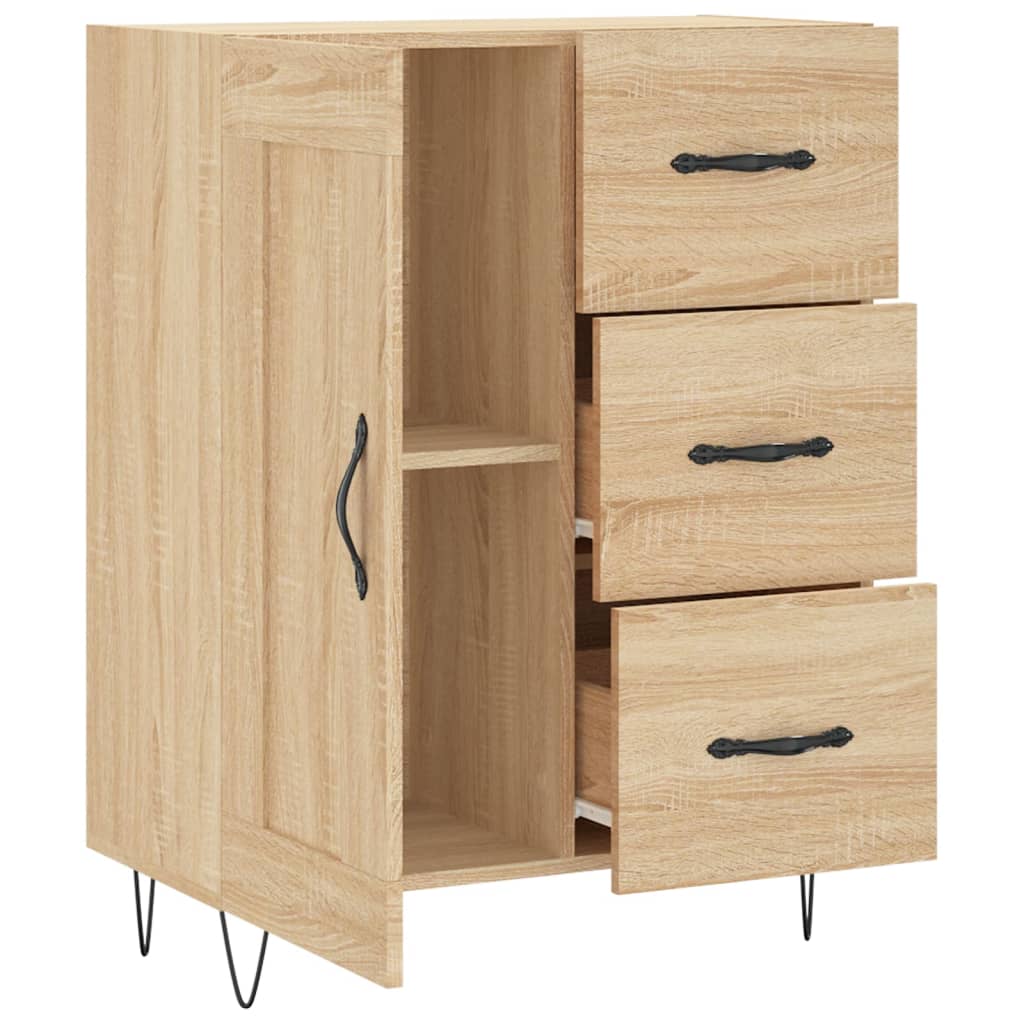 Komoda boja hrasta sonome 69,5x34x90 cm od konstruiranog drva