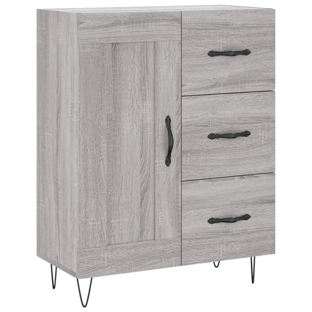 Komoda boja hrasta sonome 69,5 x 34 x 90 cm konstruirano drvo