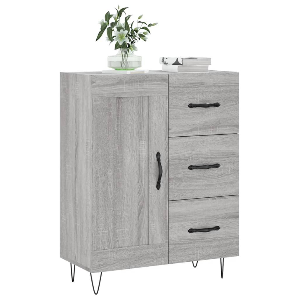Komoda boja hrasta sonome 69,5 x 34 x 90 cm konstruirano drvo
