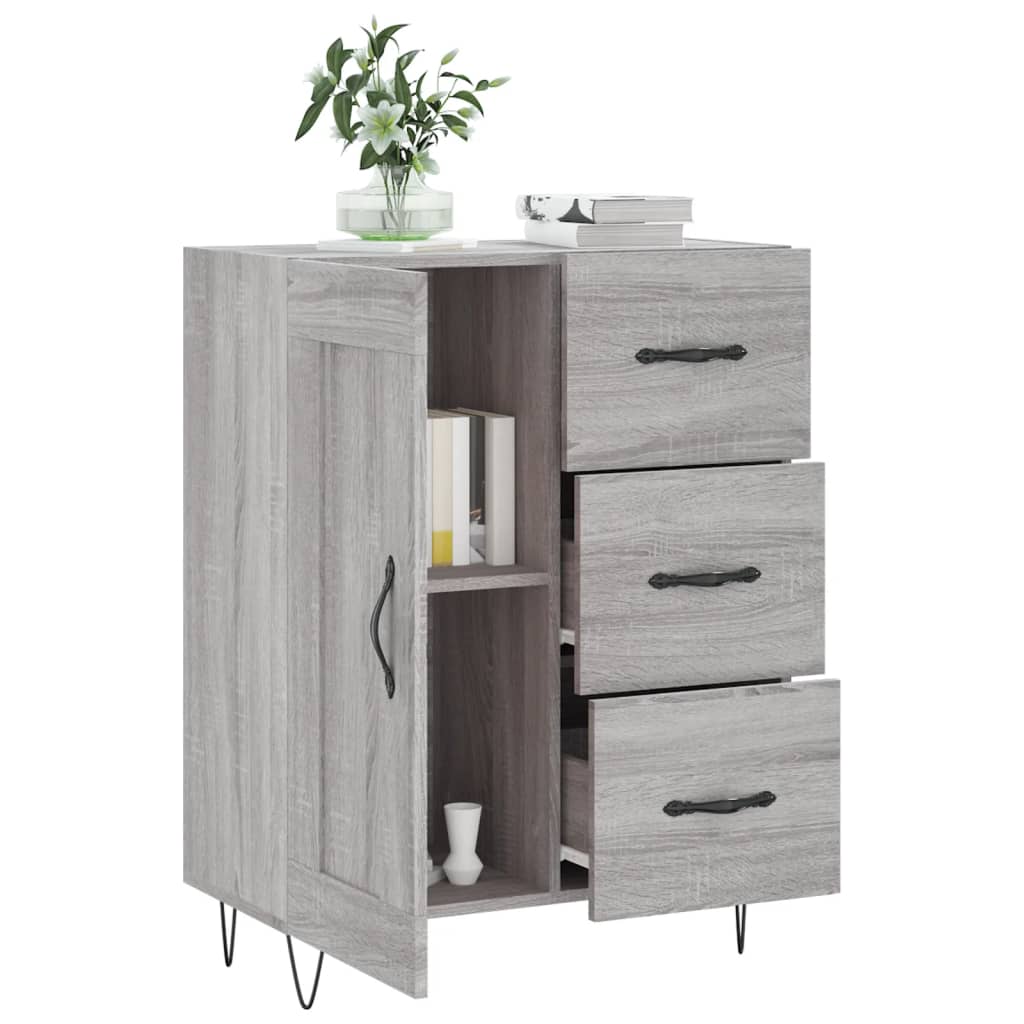 Komoda boja hrasta sonome 69,5 x 34 x 90 cm konstruirano drvo