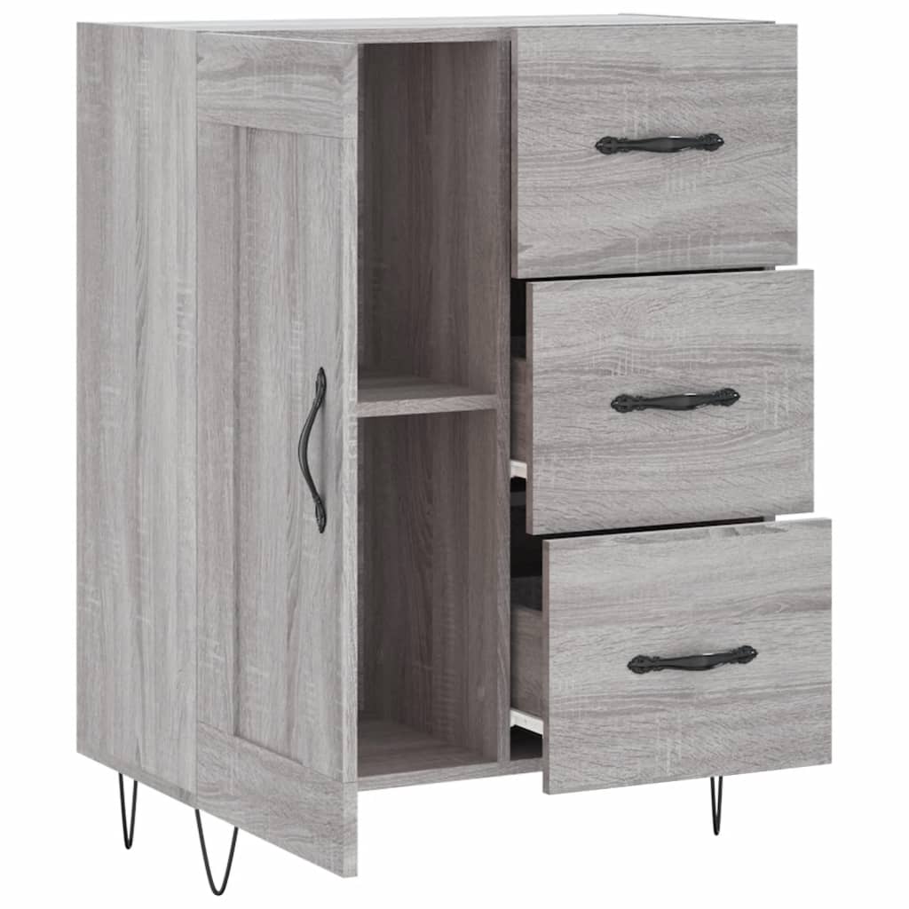 Komoda boja hrasta sonome 69,5 x 34 x 90 cm konstruirano drvo