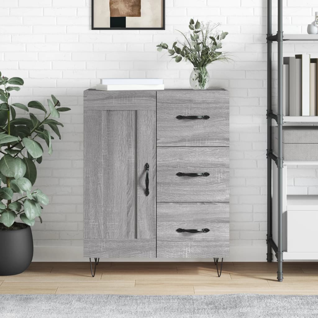 Komoda boja hrasta sonome 69,5 x 34 x 90 cm konstruirano drvo