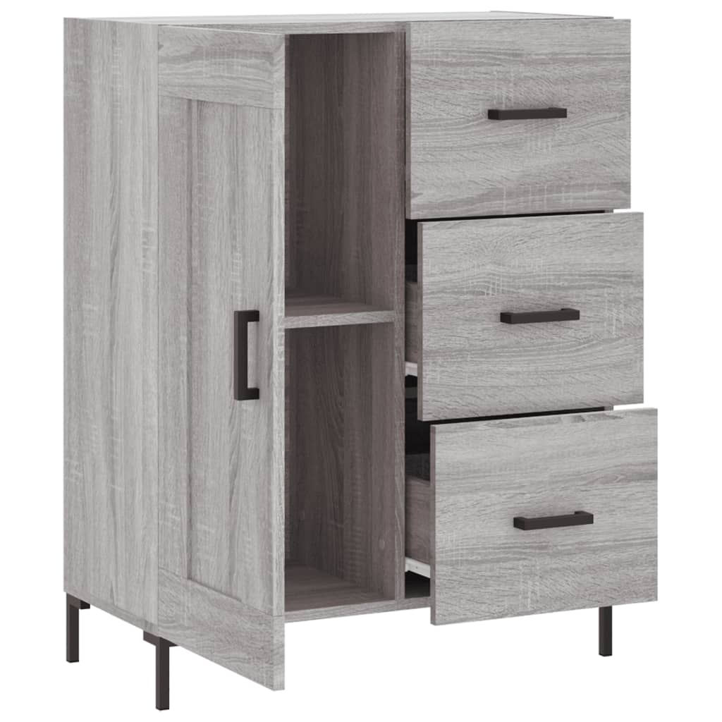 Komoda boja hrasta sonome 69,5 x 34 x 90 cm konstruirano drvo