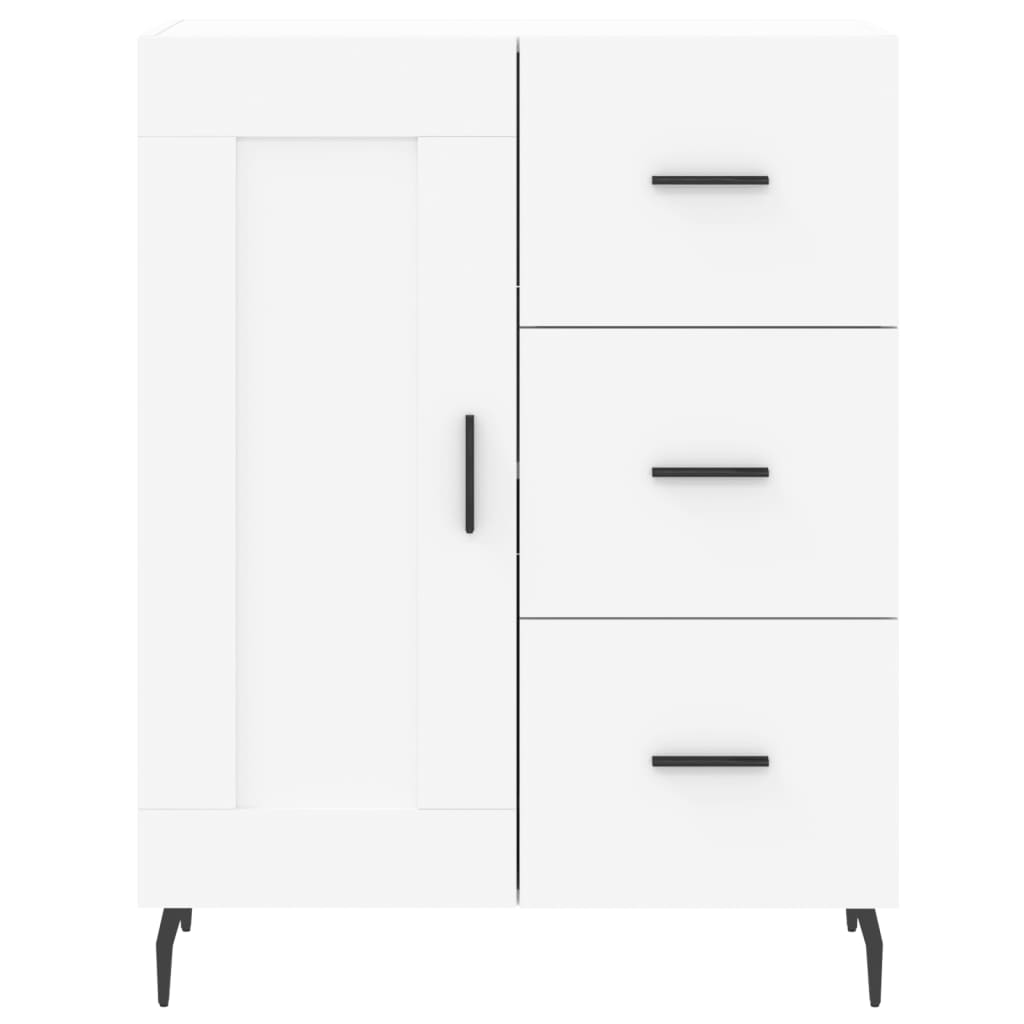 Komoda bijela 69,5x34x90 cm od konstruiranog drva