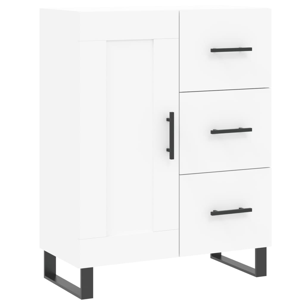 Komoda bijela 69,5x34x90 cm od konstruiranog drva