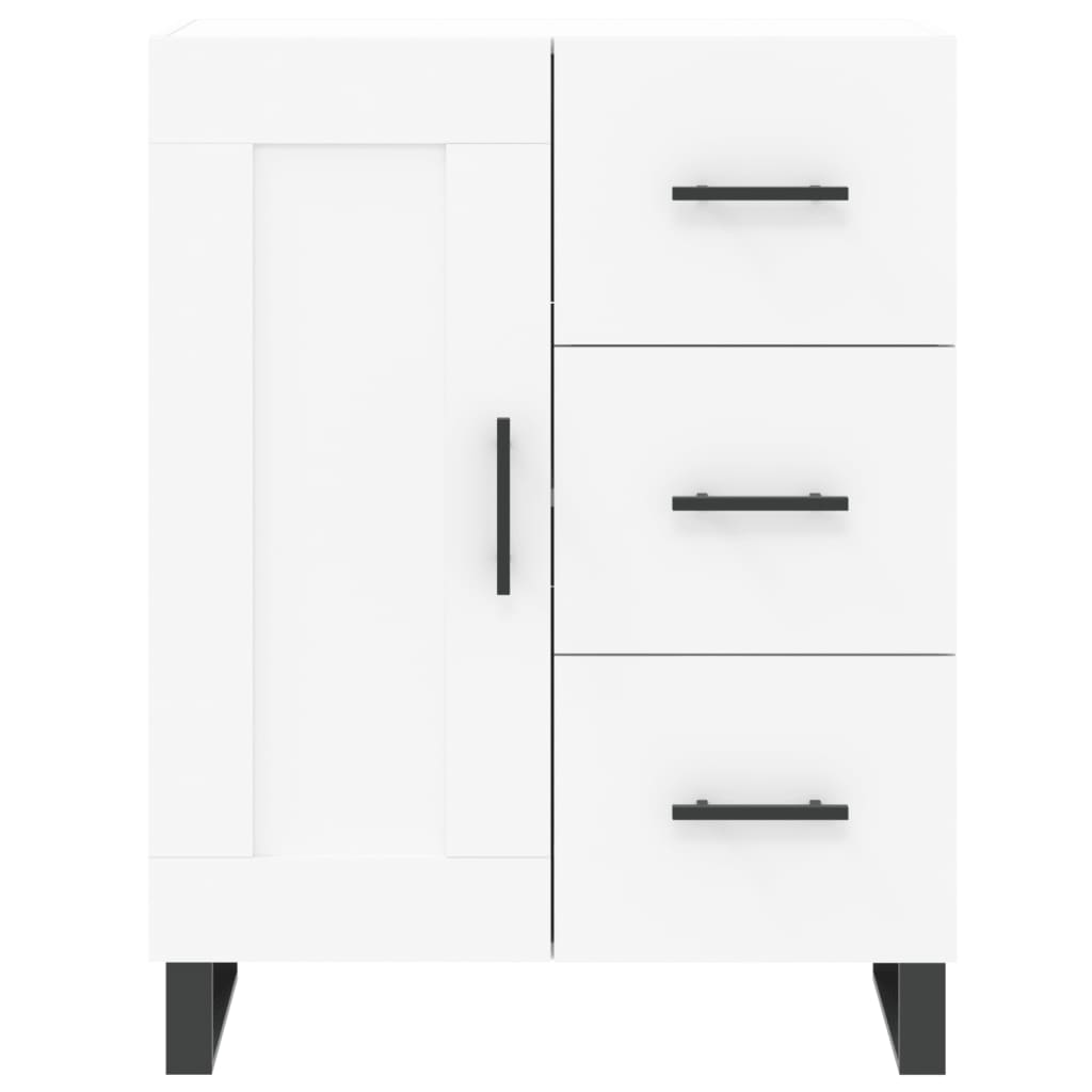Komoda bijela 69,5x34x90 cm od konstruiranog drva