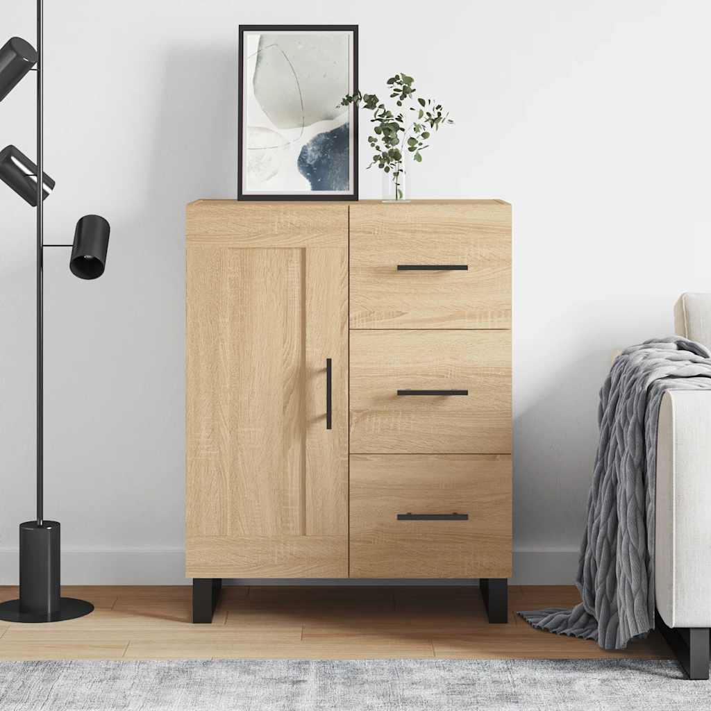 Komoda boja hrasta sonome 69,5x34x90 cm od konstruiranog drva