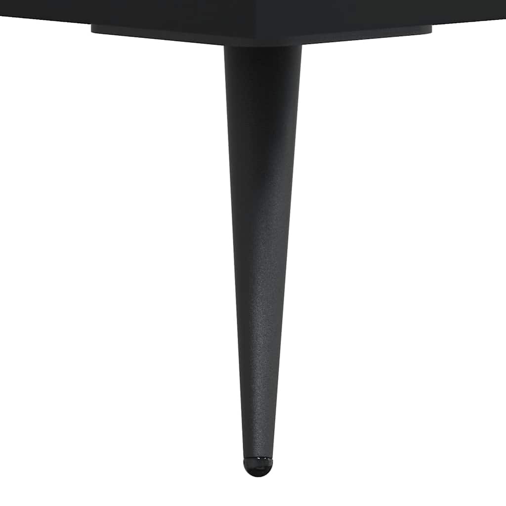 Komoda crna 34,5 x 34 x 90 cm od konstruiranog drva