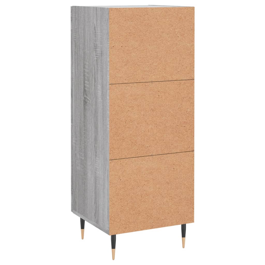 Komoda boja hrasta sonome 34,5x34x90 cm od konstruiranog drva