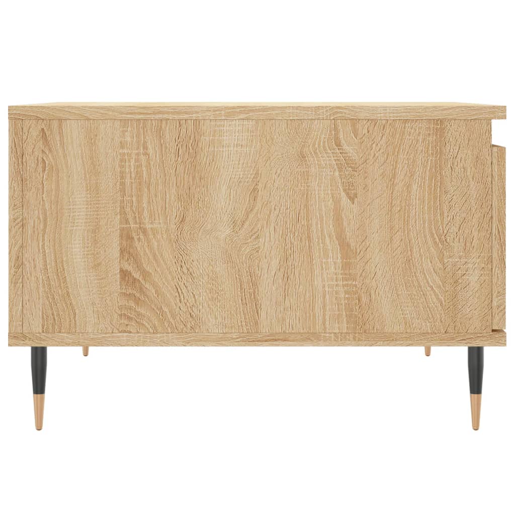 Stolić za kavu boja hrasta 55x55x36,5 cm konstruirano drvo