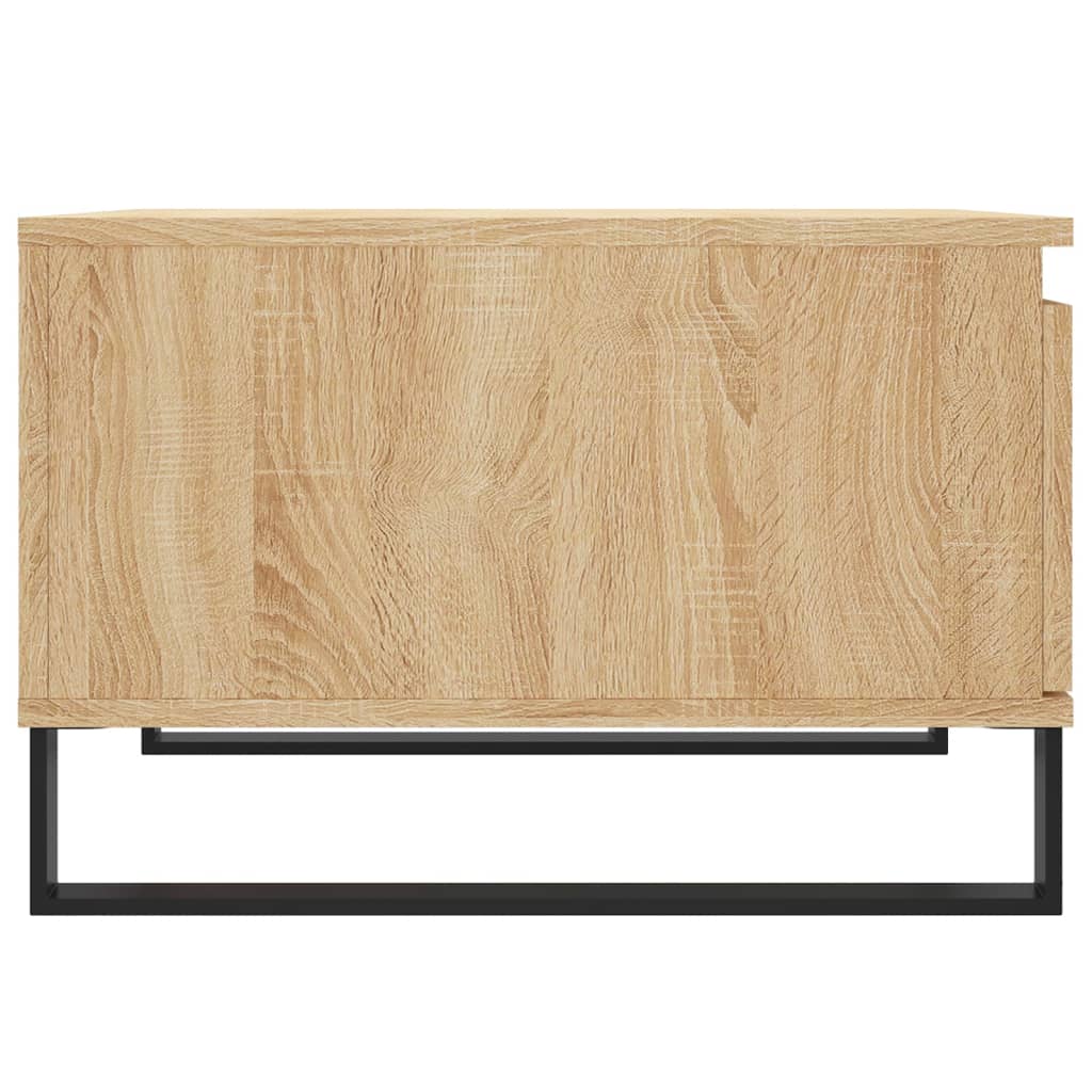 Stolić za kavu boja hrasta 55x55x36,5 cm konstruirano drvo
