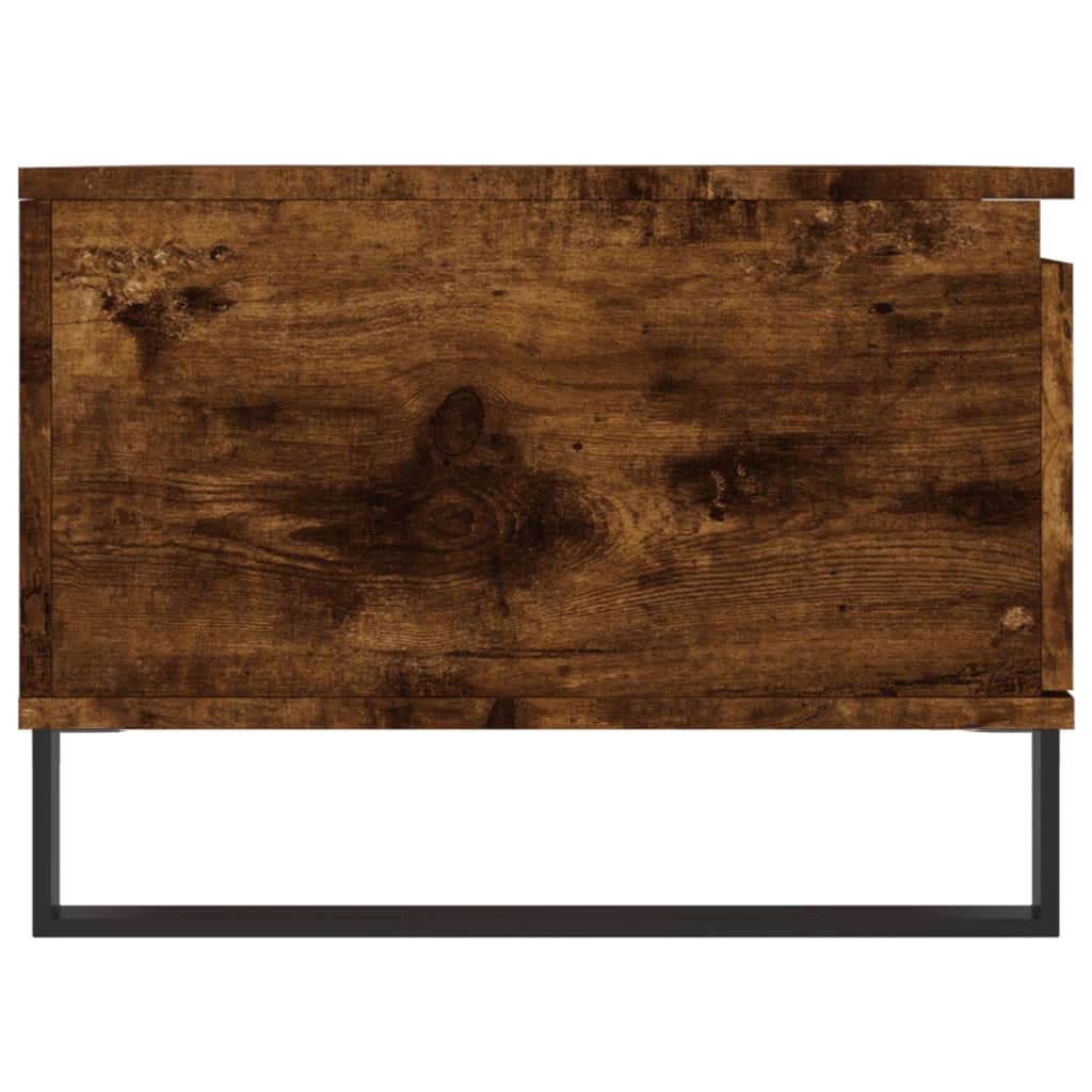 Stolić za kavu boja hrasta 90x50x36,5 cm konstruirano drvo