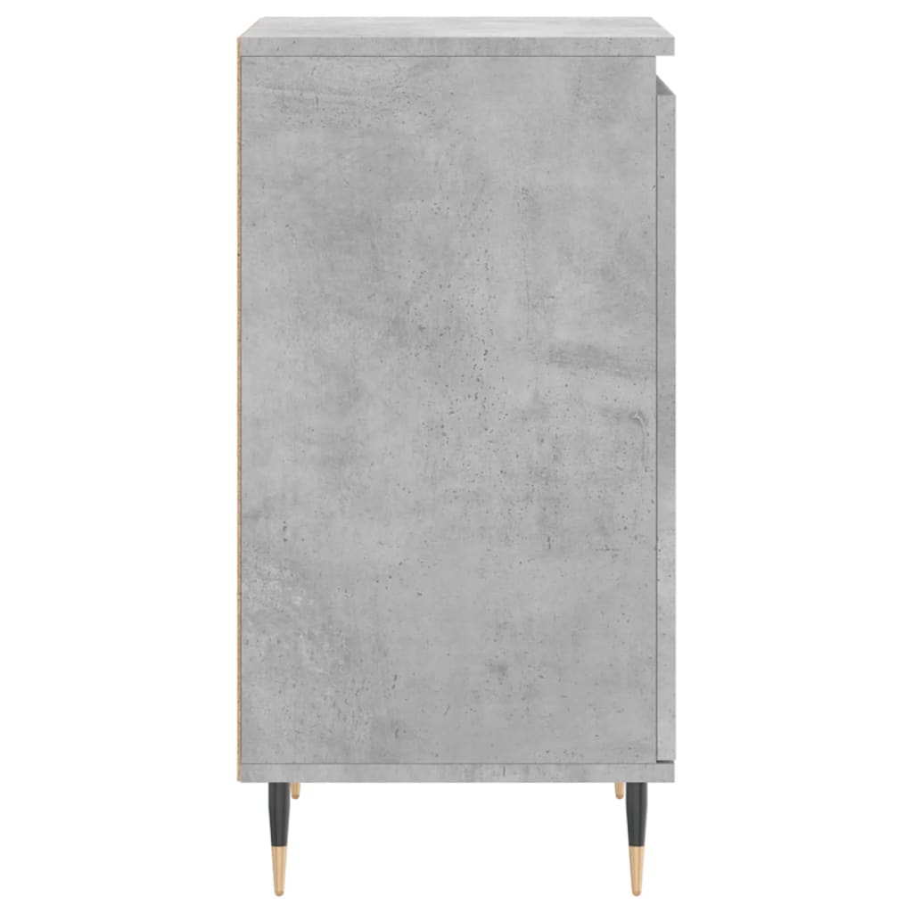 Komoda siva boja betona 40 x 35 x 70 cm od konstruiranog drva