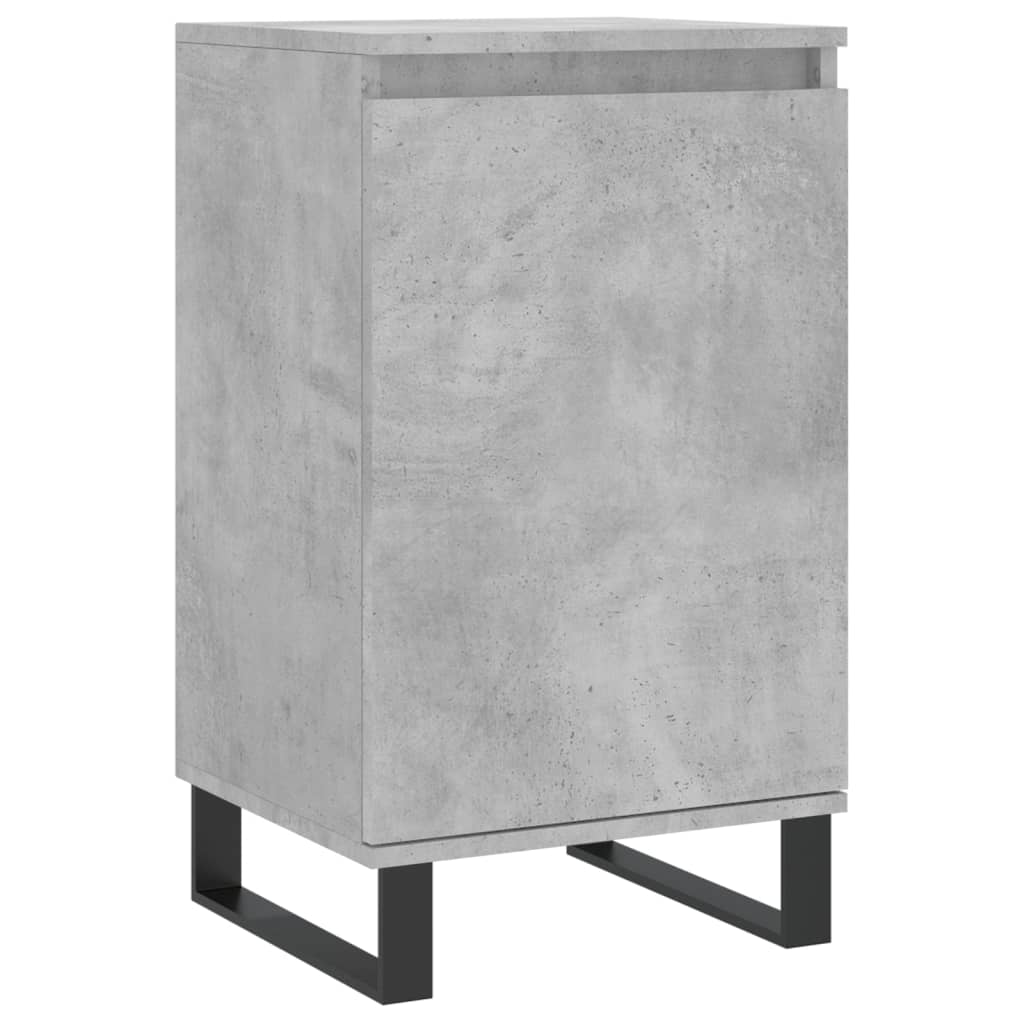 Komoda siva boja betona 40 x 35 x 70 cm od konstruiranog drva