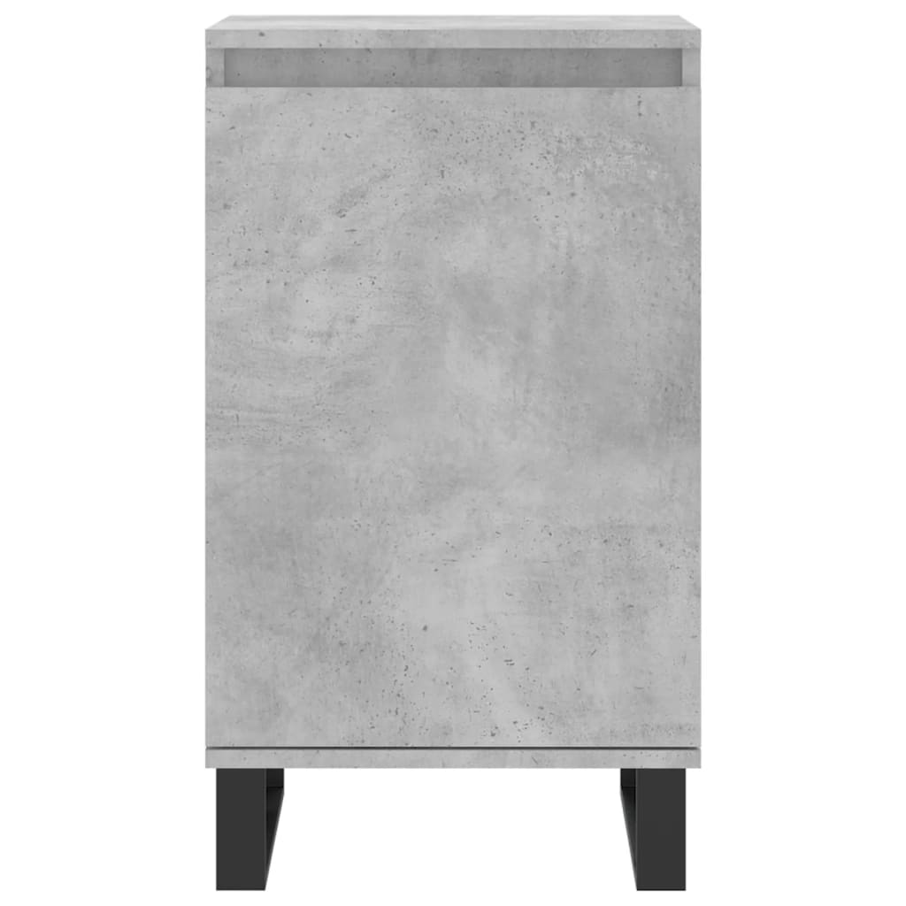 Komoda siva boja betona 40 x 35 x 70 cm od konstruiranog drva