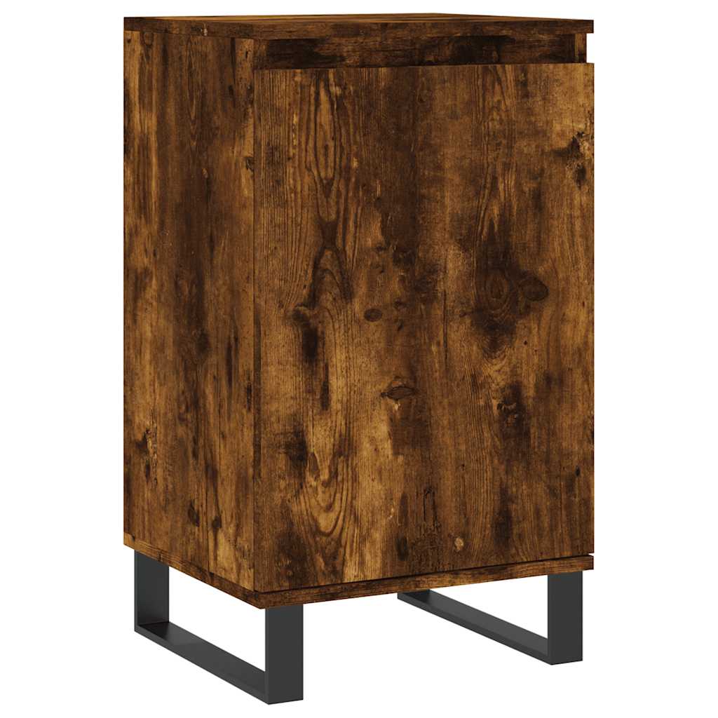 Komoda boja dimljenog hrasta 40 x 35 x 70 cm konstruirano drvo