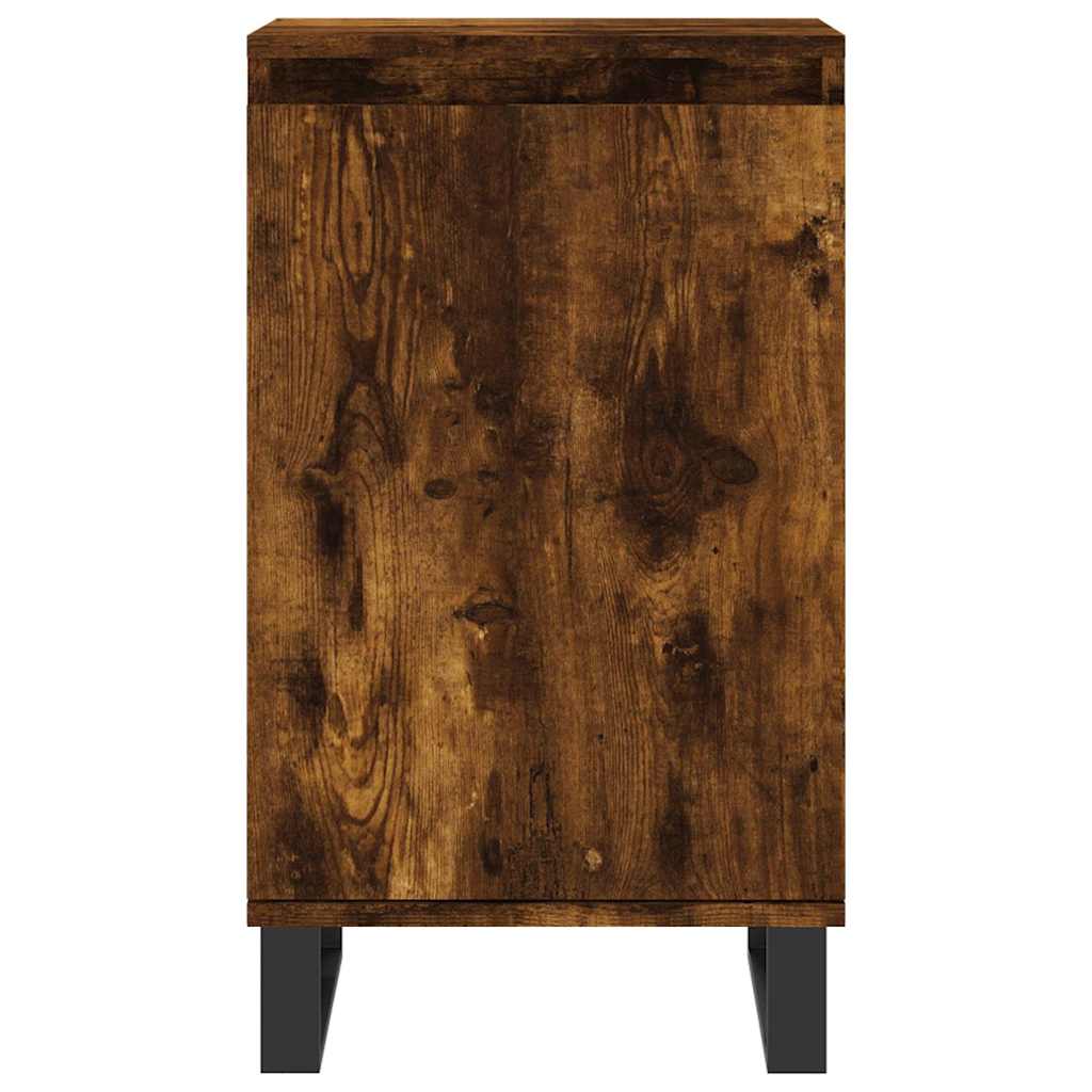 Komoda boja dimljenog hrasta 40 x 35 x 70 cm konstruirano drvo