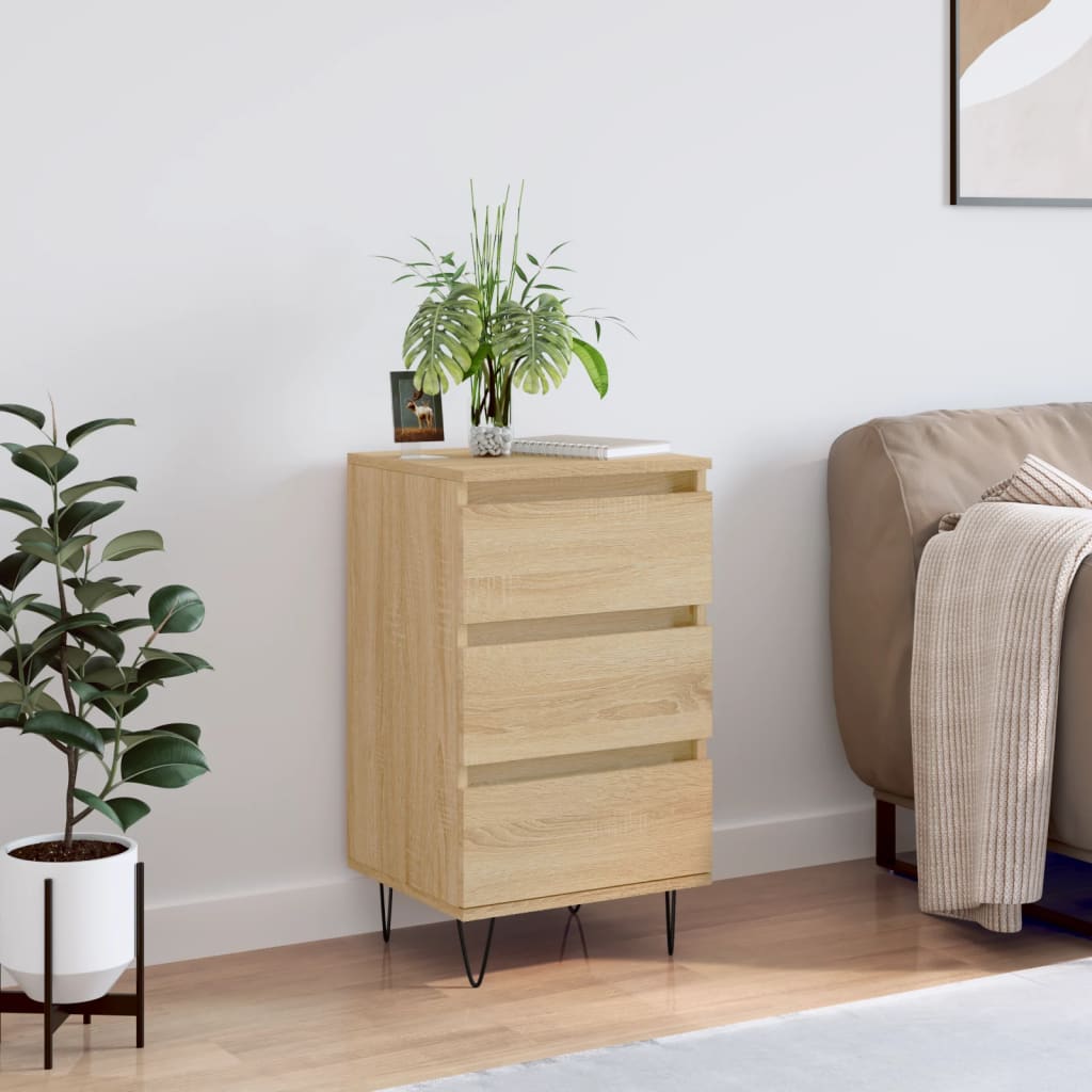 Komoda boja hrasta sonome 40 x 35 x 70 cm od konstruiranog drva