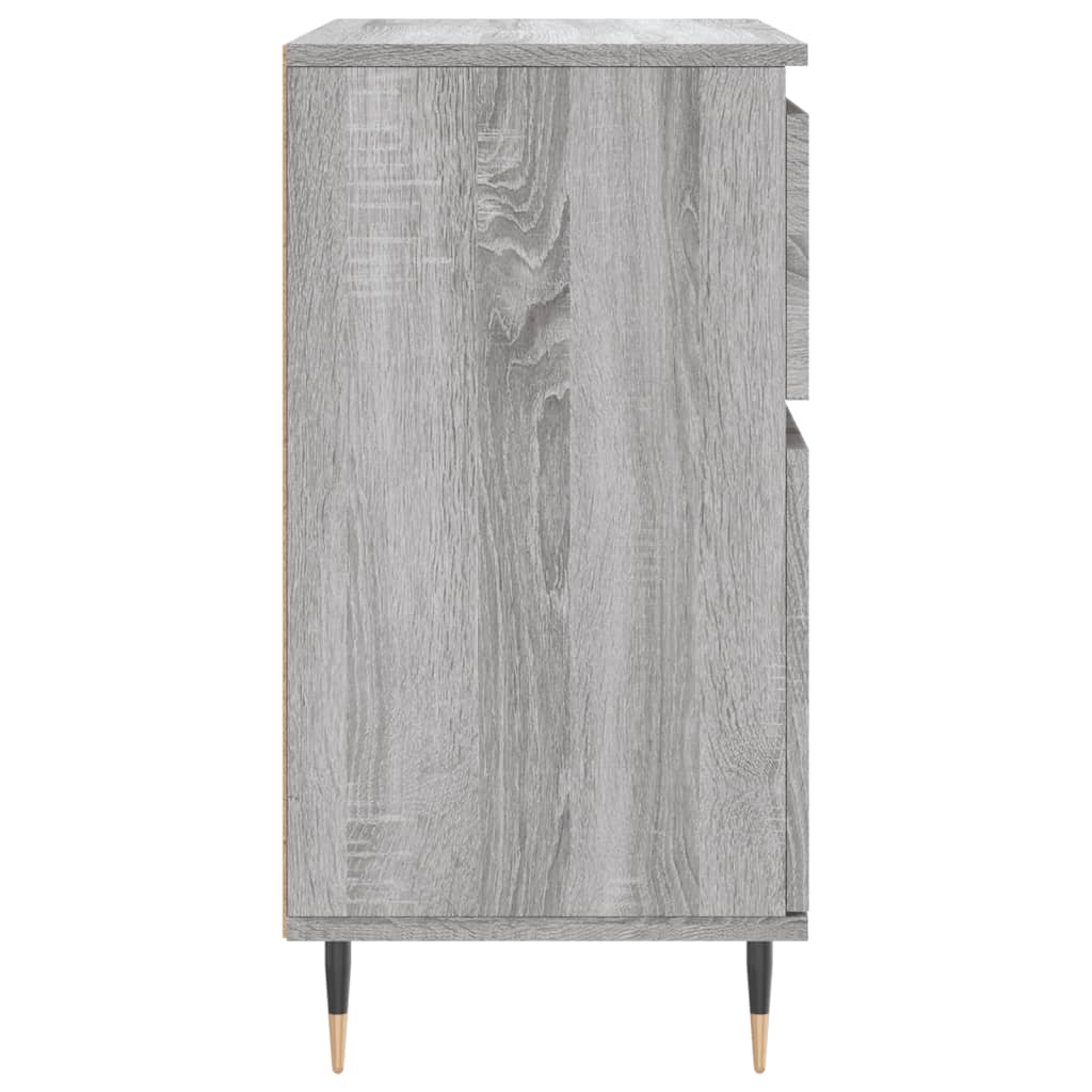 Komoda sivog hrasta sonome 60x35x70 cm od konstruiranog drva