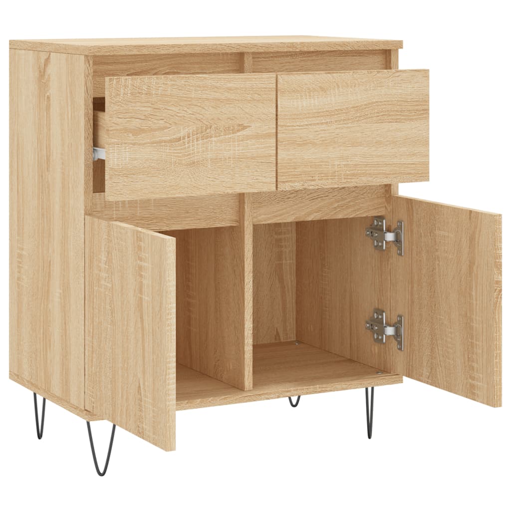 Komoda boja hrasta sonome 60 x 35 x 70 cm od konstruiranog drva