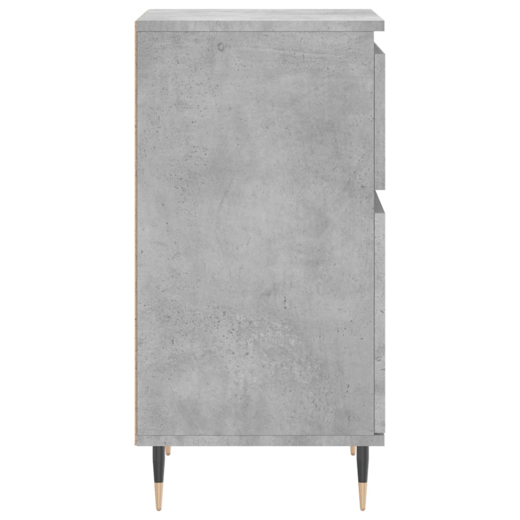 Komode 2 kom boja betona 40 x 35 x 70 cm od konstruiranog drva