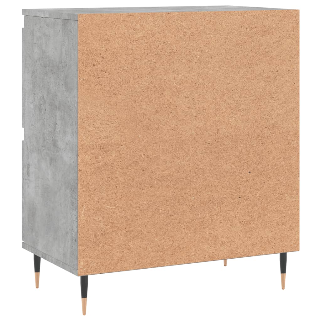 Komoda siva boja betona 60x35x70 cm od konstruiranog drva