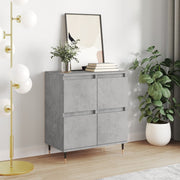 Komoda siva boja betona 60x35x70 cm od konstruiranog drva