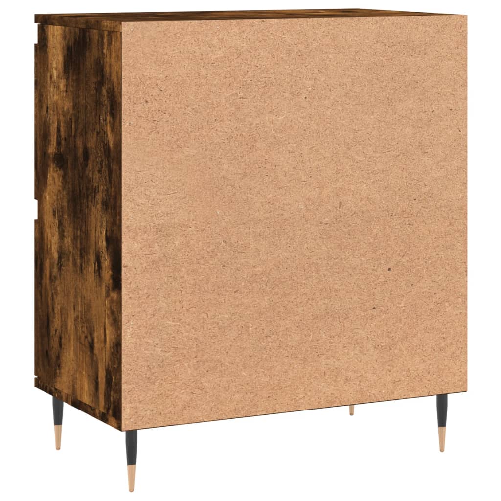 Komoda boja dimljenog hrasta 60 x 35 x 70 cm konstruirano drvo