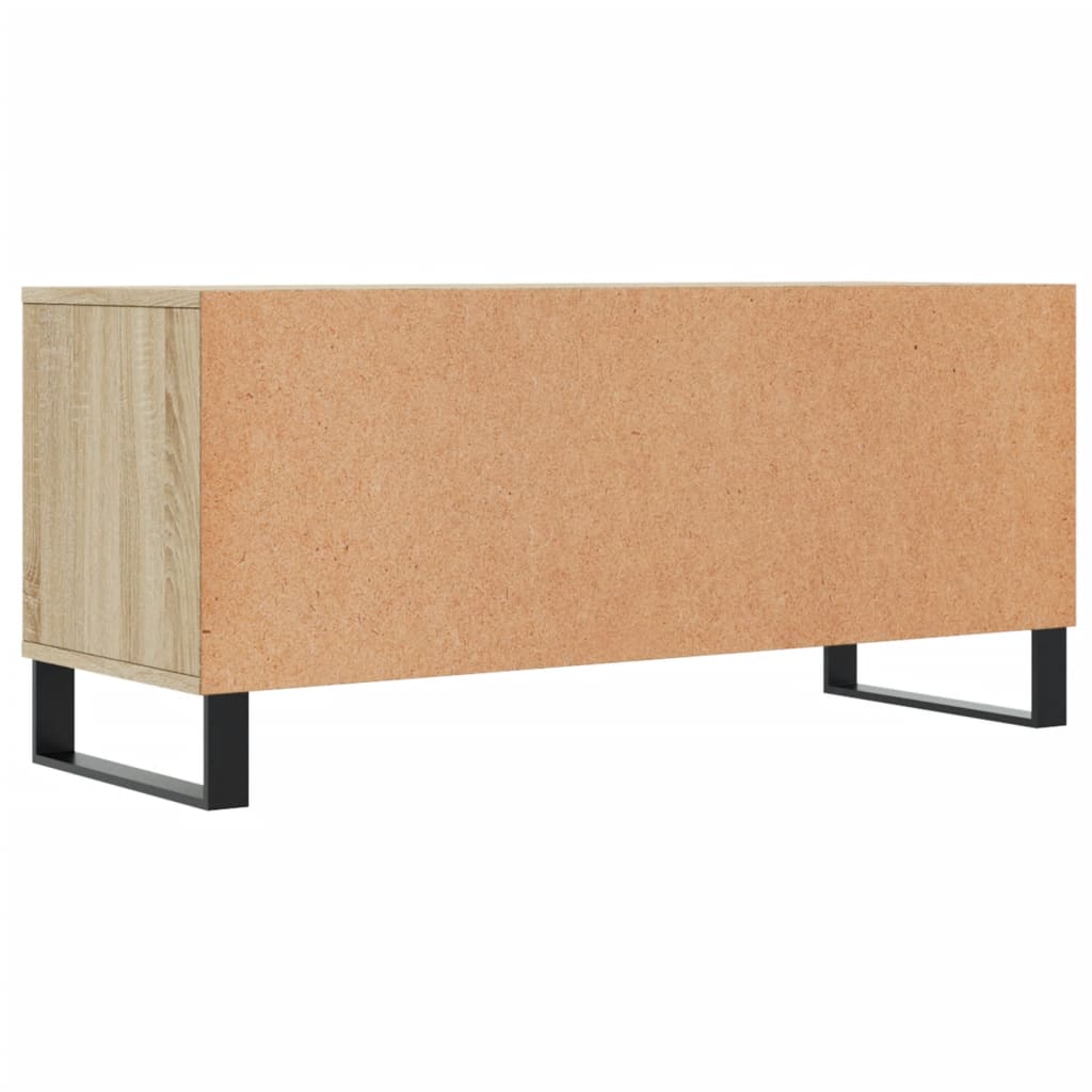TV ormarić boja hrasta sonome 100x34,5x44,5cm konstruirano drvo