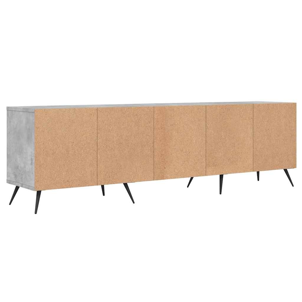 TV ormarić boja betona 150x30x44,5 cm od konstruiranog drva