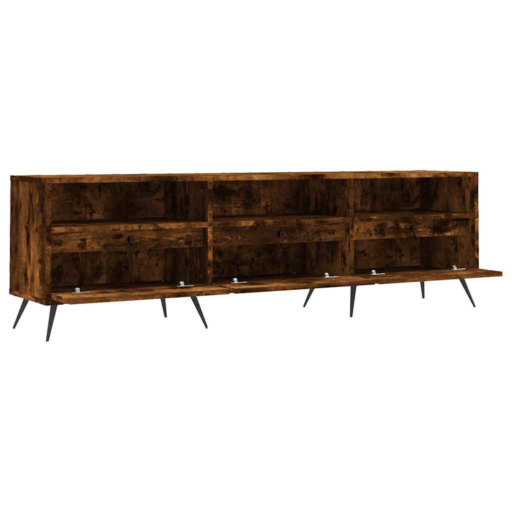 TV ormarić boja dimljenog hrasta 150x30x44,5 cm
