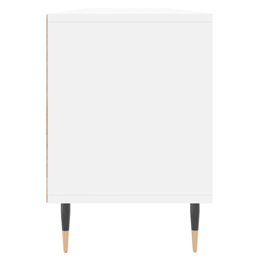 TV ormarić bijeli 150x30x44,5 cm od konstruiranog drva