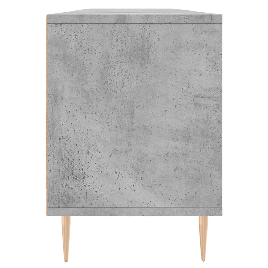 TV ormarić boja betona 150x30x44,5 cm od konstruiranog drva