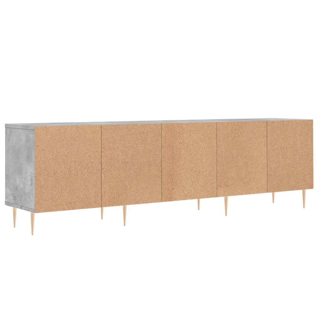 TV ormarić boja betona 150x30x44,5 cm od konstruiranog drva