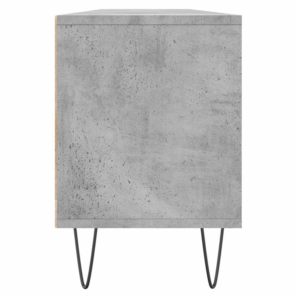 TV ormarić boja betona 150x30x44,5 cm od konstruiranog drva