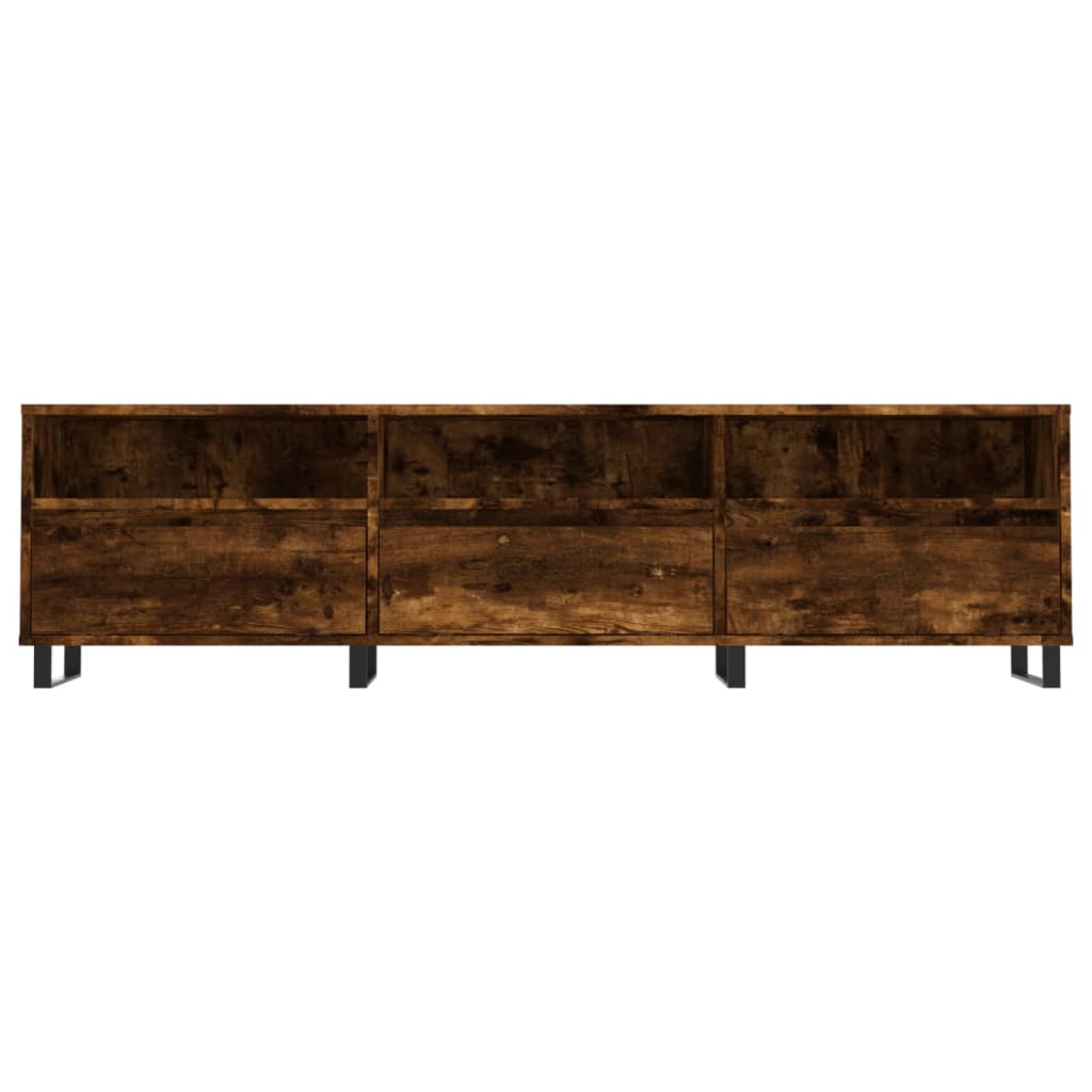 TV ormarić boja dimljenog hrasta 150x30x44,5 cm