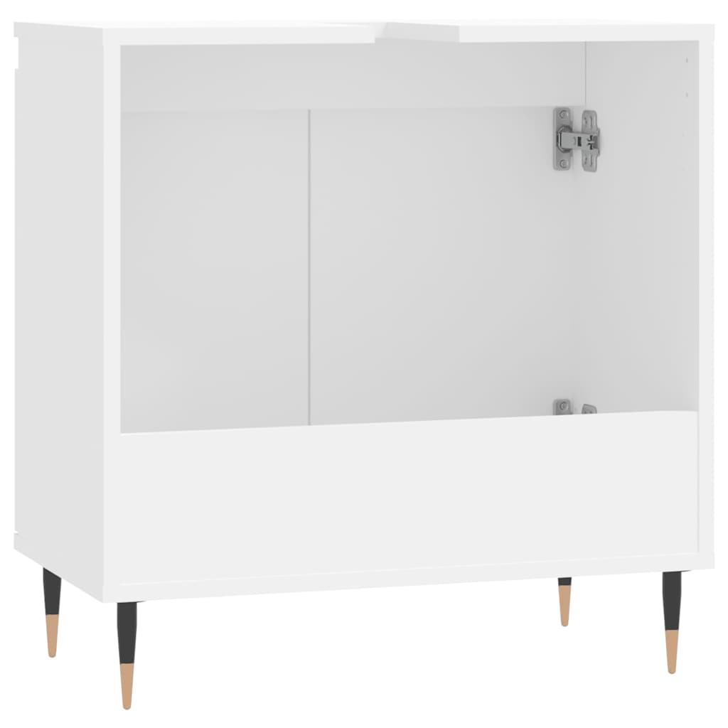 Kupaonski ormarić bijeli 58 x 33 x 60 cm od konstruiranog drva