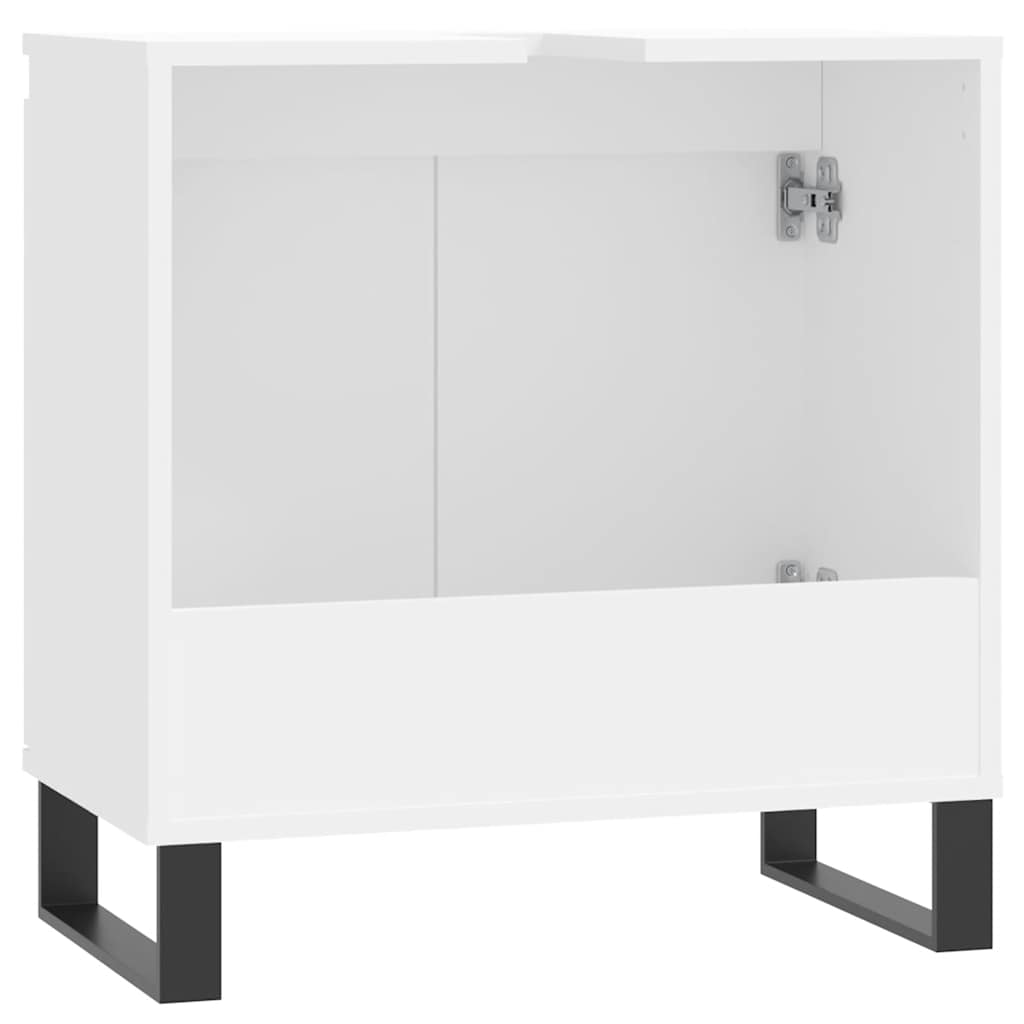 Kupaonski ormarić bijeli 58 x 33 x 60 cm od konstruiranog drva
