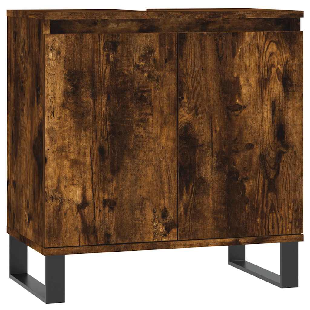 Kupaonski ormarić boja hrasta 58 x 33 x 60 cm konstruirano drvo