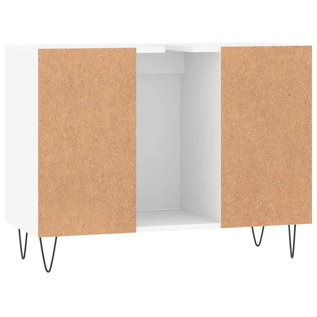 Kupaonski ormarić bijeli 80 x 33 x 60 cm od konstruiranog drva