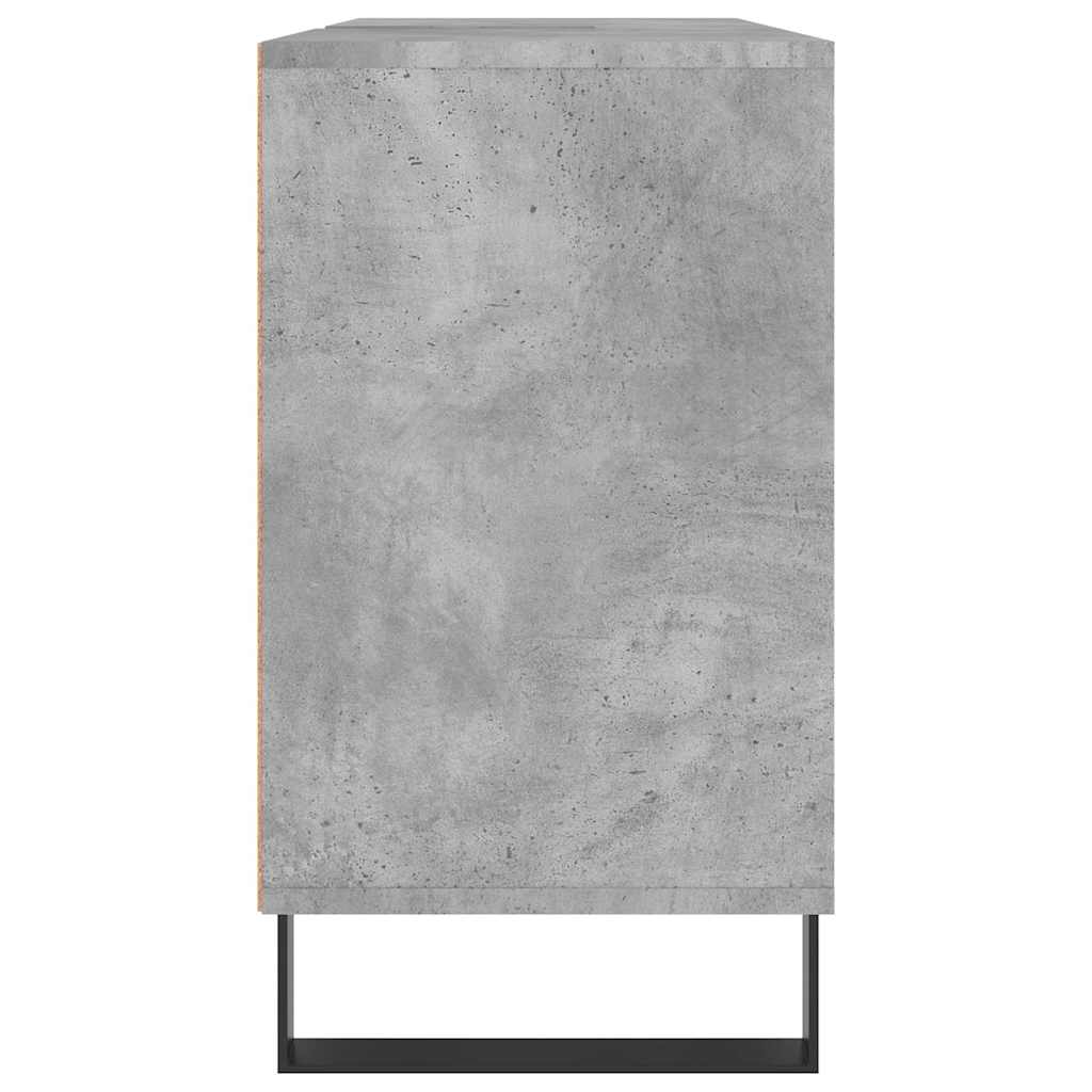 Kupaonski ormarić boja betona 80x33x60 cm od konstruiranog drva
