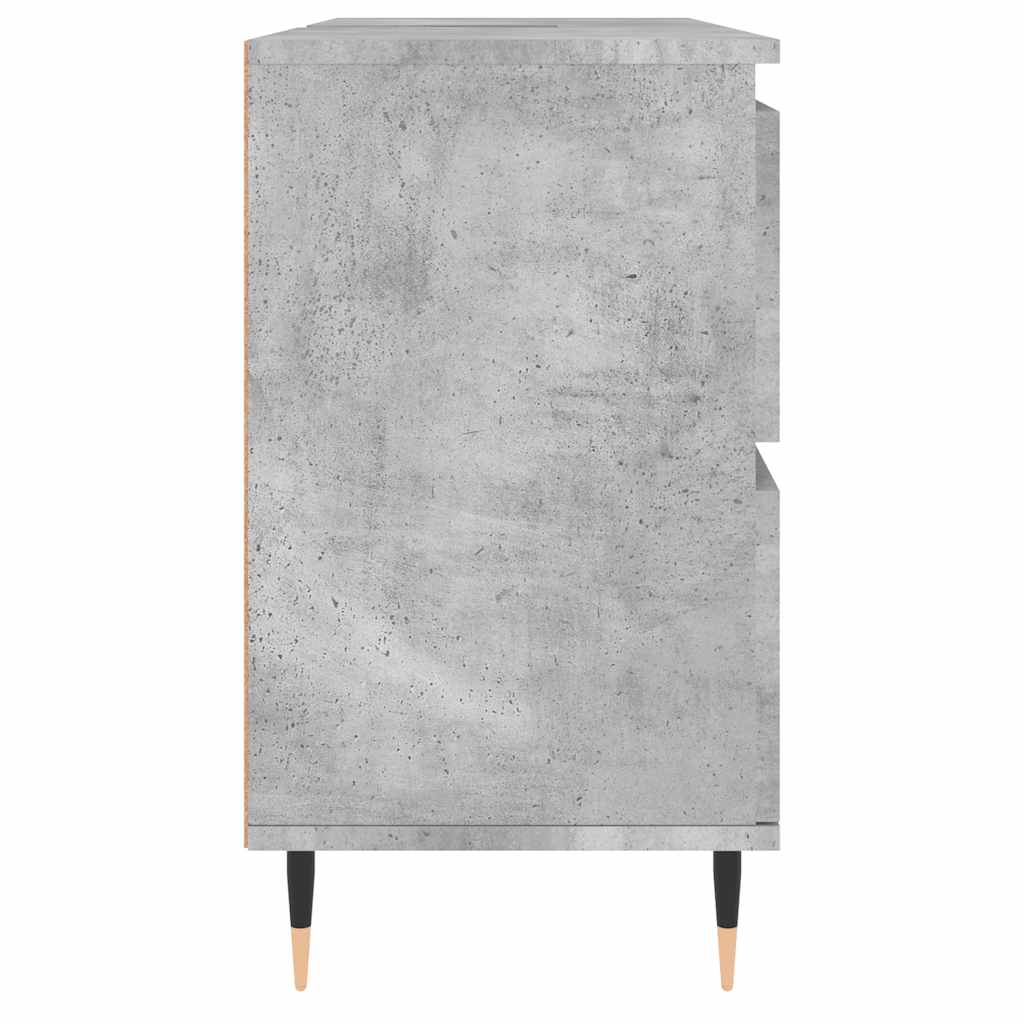 Kupaonski ormarić boja betona 80x33x60 cm od konstruiranog drva