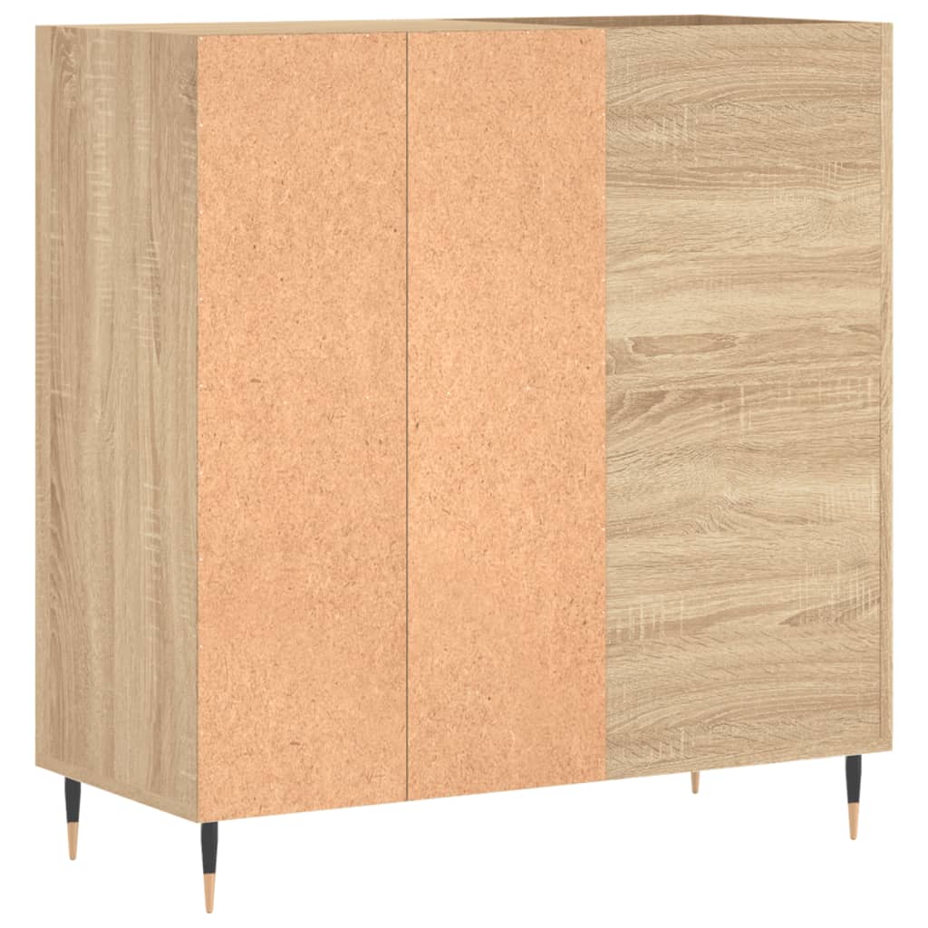 Ormarić za ploče boja hrasta 84,5x38x89 cm konstruirano drvo